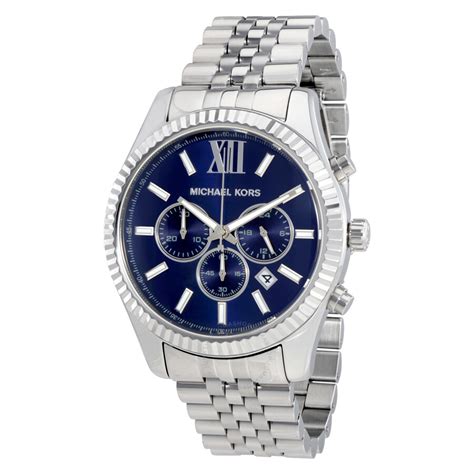 blue michael kors watch men's|mike eps watches with bling.